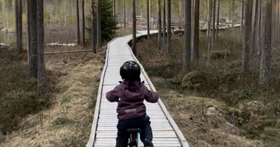 pyöräilijä
