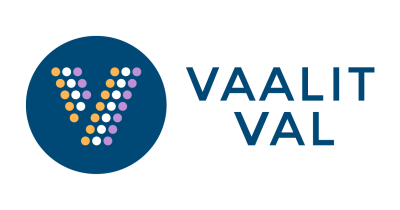 Kuvassa vaali-logo
