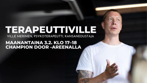 Kuvassa Ville Merinen