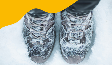 kuvassa talvikengät