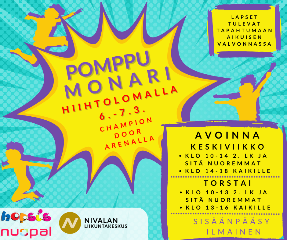 Pomppumonari mainos